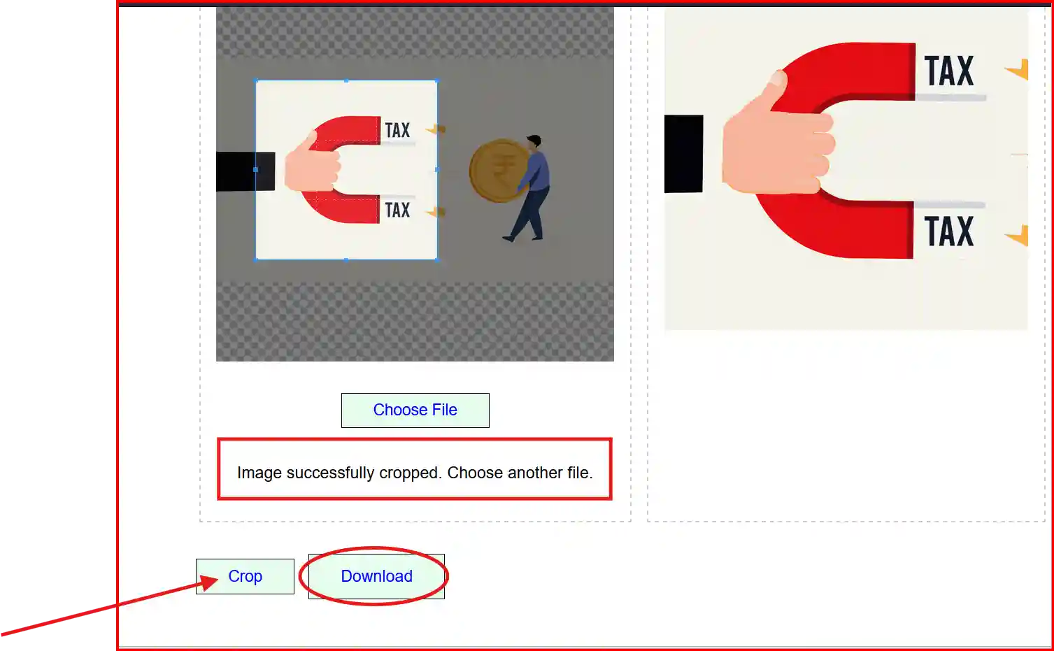 how to convert jpg to passport size photo
