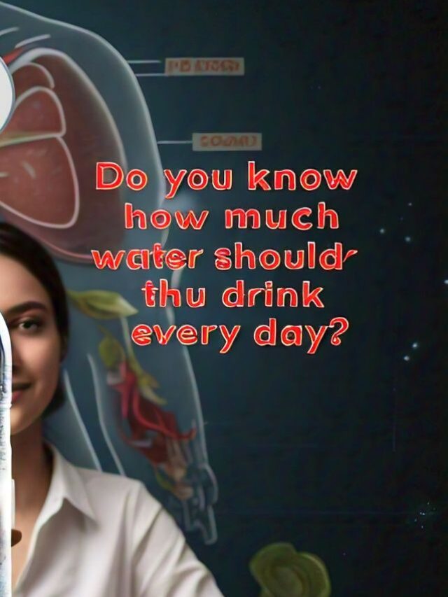 Do you know how much water you should drink every day