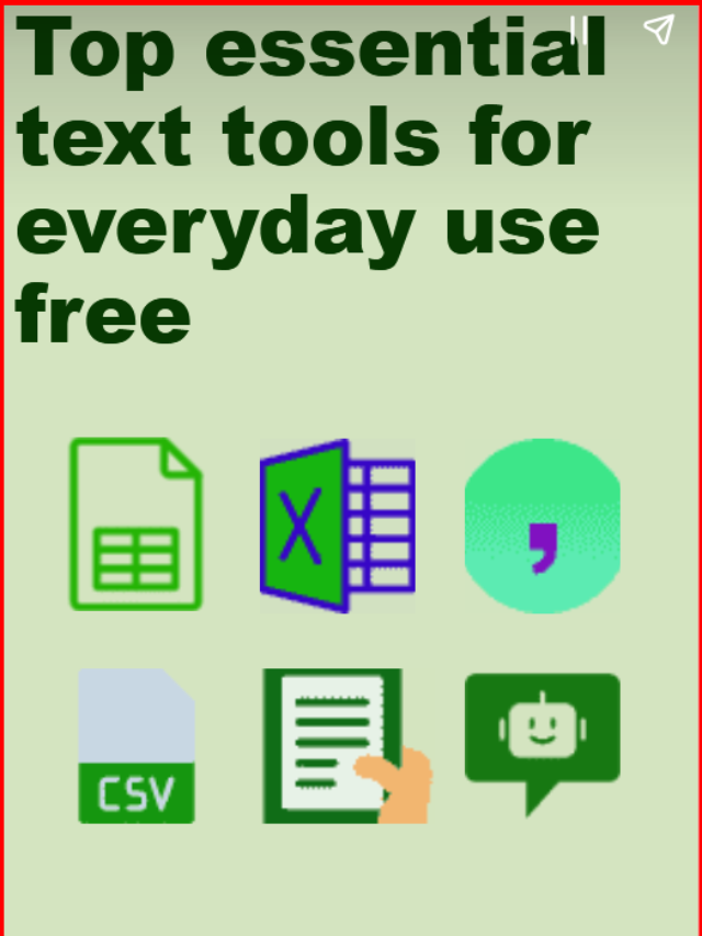 Top essential text tools for everyday use free